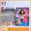 Best gift lovely fashion girl self matching baby doll with clothes