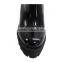 chunky high heels black leather women boots 2014