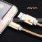 Nylon Braided Fast Charging Micro Usb Data Cable for Samsung