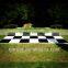 RP 8*12 feet black & white dance floor in promotion