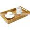 Unfinished Cheap Wooden Food Carrying Tray With Handle