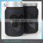 High Quality Fancy Black Glass Vases Chalkboard Cylinder Vase Glass With Lid