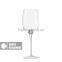 SAMYO crafted hot sale home decoration white wine glass with long thin stem and color