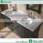 Cheap G603 granite vanity top / one piece bathroom sink and countertop