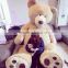 creative hot-selling super extral large 2.6 and 3.4m brown plush teddy bear toy doll
