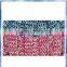 100% acrylic bright space dye stripe pom beanie/knit pom beanie/striped knit beanie with pom pom