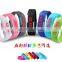 Fashion led touch bracelet watch/waterproof led bracelet watch