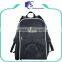 Black polyester custom outdoor sport backpack