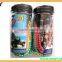 Bungee cord with Hook in Plastic Jar elastic cord with hooks