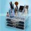 Clear cheap custom 3 tier acrylic lipstick holder for sale