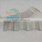 Clear Polycarbonate corrugated steady plastic sheeting