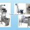 Automatic linear scale with double trays for crackers, beef chicken jerky, small potatos bigger granulates packing machine