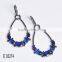 Fashion stock bijoux brass earring latest designs girls top costume jewelry