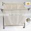 Best selling portable Canvas fabric folding laundry basket