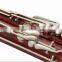 maple body silver plated bassoon