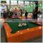 Luxury hot sale large inflatable ball Veneer snookball table for kids and adults