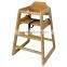 Stackable Wooden Baby Feeding High Chair / Baby High Chair
