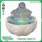 fengshui gifts lighted glass tabletop water fountain