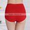 Fashion Large Size Flower Underwear Women Cotton High Waist