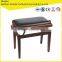 Red surface piano chair
