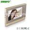 China wholesale 7 inch wired intercom system LCD monitor Handsfree color multi apartment video intercom PST-VD975CN