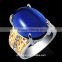 Unisex New Arrival Sapphire Bridal Jewelry 18k Gold Plated Ring for Women&Men Ring