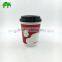 new idea hot sale waxed paper coffee cup takeaway paper cup with lid