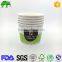 Hengjia factory wholesale custom design papar bowl for ice cream cheap paper bowl
