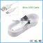 Braided Hi-Speed Data Transfer Retractable USB 3.5mm Jack Cable For Samsung Note 4
