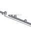 Metal chrome waterfall display hook for slatwall system from ironware product factory