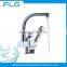 Household Lead Free Pull Out Spray And Rotating Spray Combined Kitchen Sink Faucet Mixer FLG8019