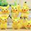 one set lovely pikachu japanese action figure,hot selling cartoon character action plastic toys,OEM by China manufacturer