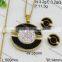 Fashion Hot Wholesale Gold Plated Jewelry Sets Round Style