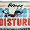 Aluminum sign shop sign Aluminum/Tin painting outdoor furniture decoration cheap price