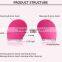 FDA waterproof silicone sonic vibration facial cleanser brush