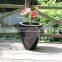 Hotel Use Luxury Pot Fashion Pots Fiberglass Plants Container and Flowers Pots Floating Bonsai
