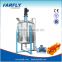 ATEX water adhensives dispersing reaction kettle with liquid level indicator