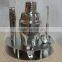 7pcs metal whiskey bar accessory set