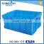 Factory directly wholesale plastic boxes for storage, hot sale perforated plastic container 25 kg