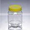 500g hot sale OEM non-toxiplastic leakproof high transparent PET material jar