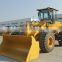 CE provided 4 ton front wheel loader for sale YN940 adopt Dongfeng Cummins engine