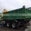Brand HOWO 6*4 loading 30T Sinotruk Cargo truck with crane
