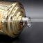 Custom High-grade Gold Glass Wine Bottle for Banquet
