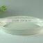 White oval shape ceramic bakeware porcelain bake plate with hands in stocklots