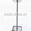 RH-4737 Multifunctional metal standing coat rack with umbrella holder hat clothes coat rack