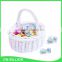 Wholesale custom household small thing storage basket wicker basket for gift