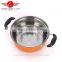 hot sale close design insulation handle cheap best quality stainless steel cooking soup pot