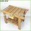 Bamboo Shower Bench with Shelf and Rubber Feet Homex BSCI/Factory