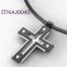 Decorative Jewelry Mens Cross Stainless Steel Pendant