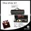 travelling shoe polish set/shoe care kit/shoe polish gift set